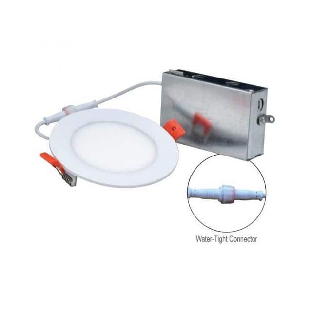 CLROFP4-1030 4" 10W DIM RD LED PAN LIGHT 3K