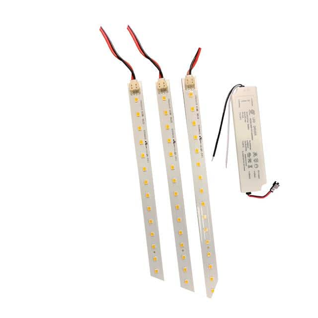 GI-23TRK-WD50-UL4 3 LAMP STRIP KIT ; 24W ; NO COVE