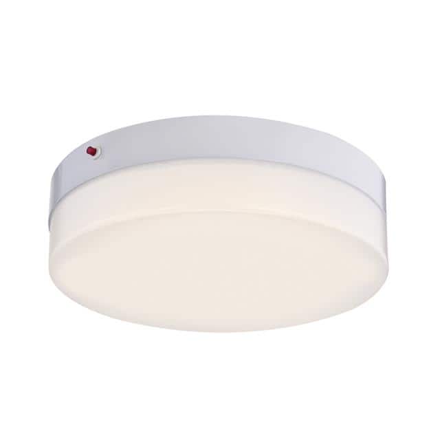 2-0245D-A-3000K-EM ROUND PUFF DRUM LED 120V 17W