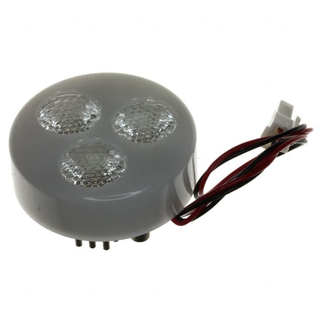 TRN1361S-001 LED TRIPLE 1W 5000K WHITE 60DEG