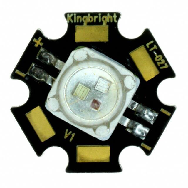 AAD1-9090BRGC-01/3-S LED RGB 3W XPOWER W/STAR BRD