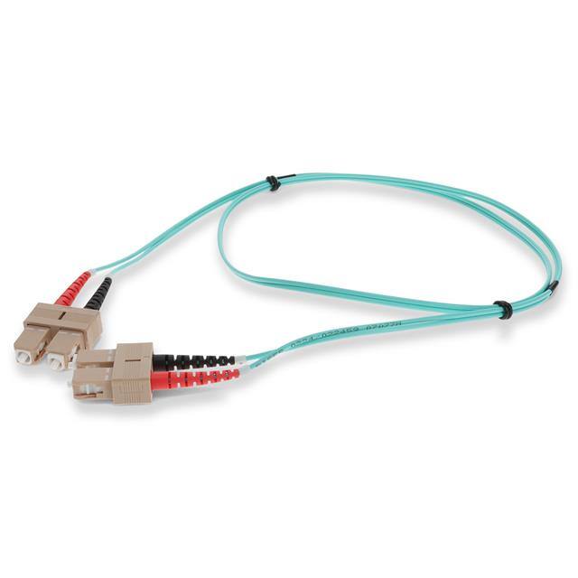 C-SC-SC-1M5OM4 1m SC (Male) to SC (Male) Aqua O