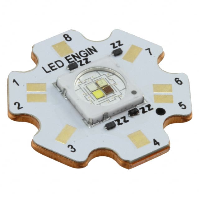 LZ4-64MDC9-0000 LED EMITTER RGBW FLAT STAR MCPCB