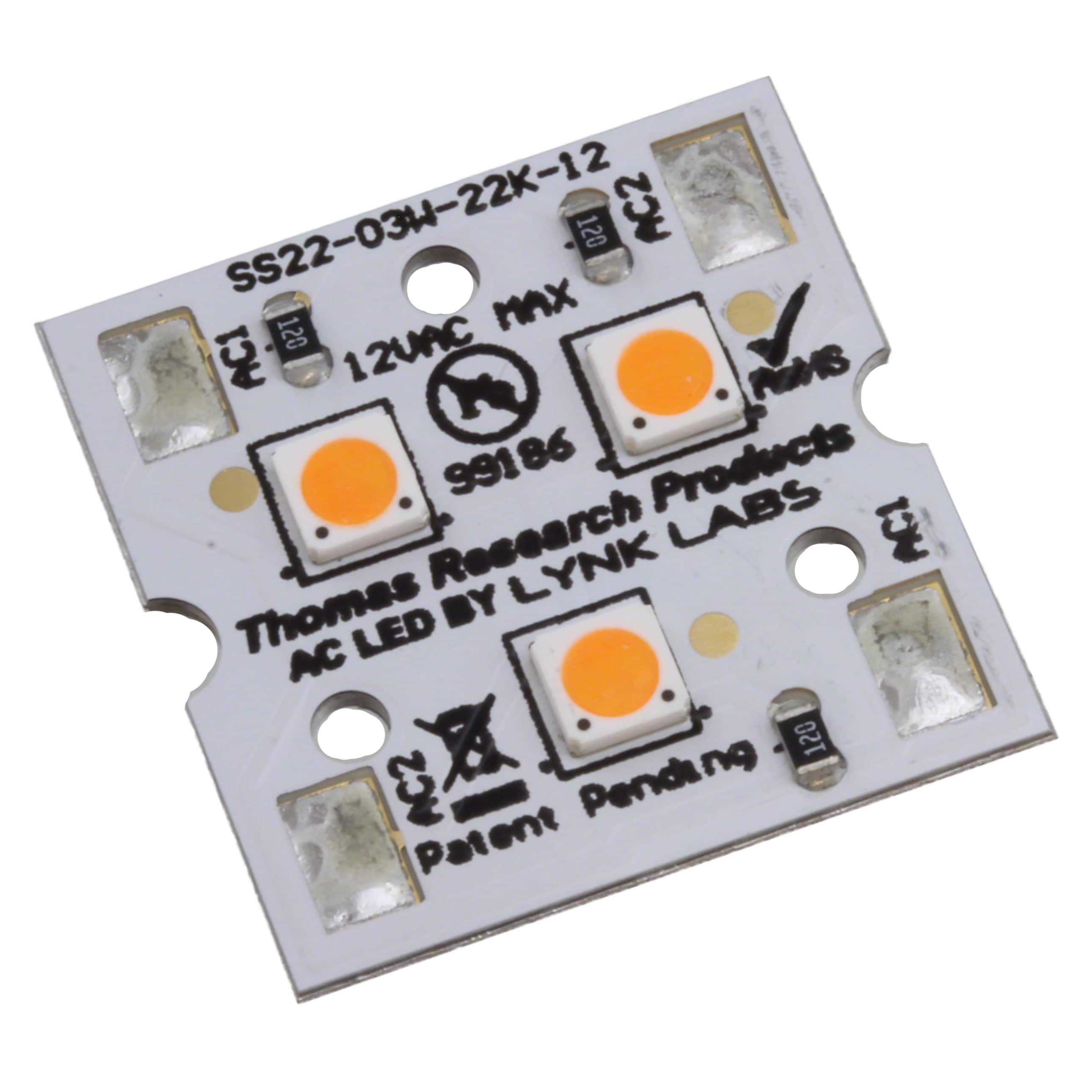 99188 LED SQUARE 3W 3000K 12VAC