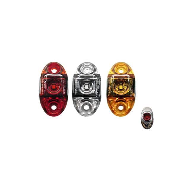 TQ S21-AA00-1 2" OVAL AMB SIDEMARKER AMB LENS