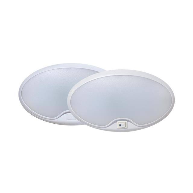 TQ E51-WCS0-1 6" X 3.5" OVAL INT LAMP 12 LED W