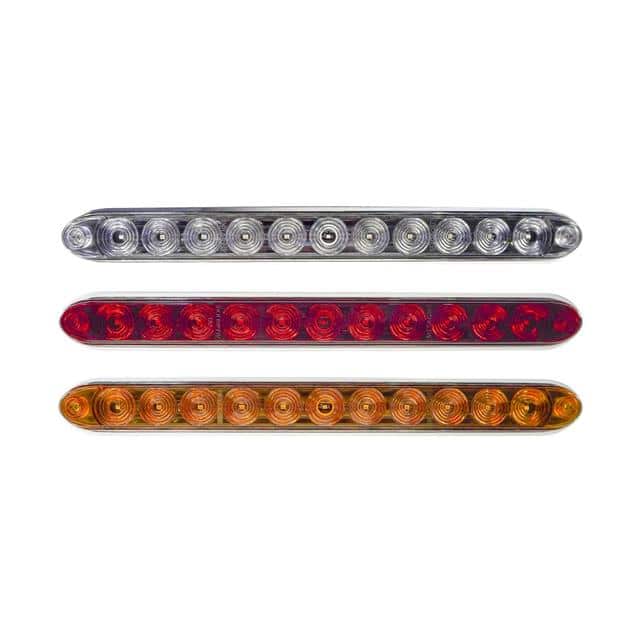 TQ T12-RC00-1 RED LOW PROFILE ID BAR CLEAR LEN