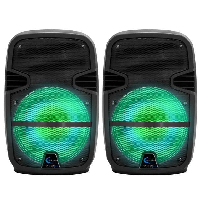 TPPB89LED-2 (QTY 2) TECHNICAL PRO PORTABLE 8