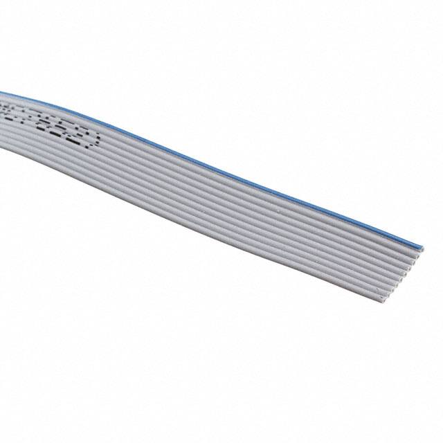 9L26010 008H100 CBL RIBN 10COND 0.05 GRAY 100'
