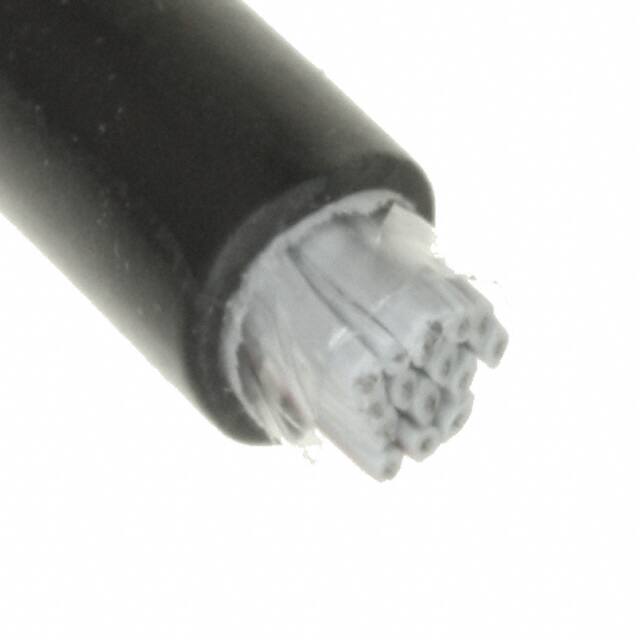 3759/16 100 CBL RIBN 16COND 0.05 BLACK 100'