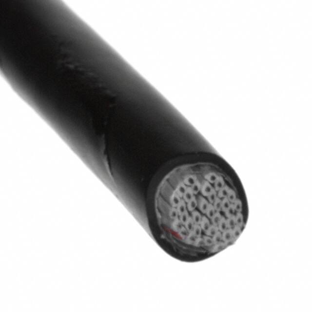 3759/40 100SF CBL RIBN 40COND 0.05 BLACK 100'