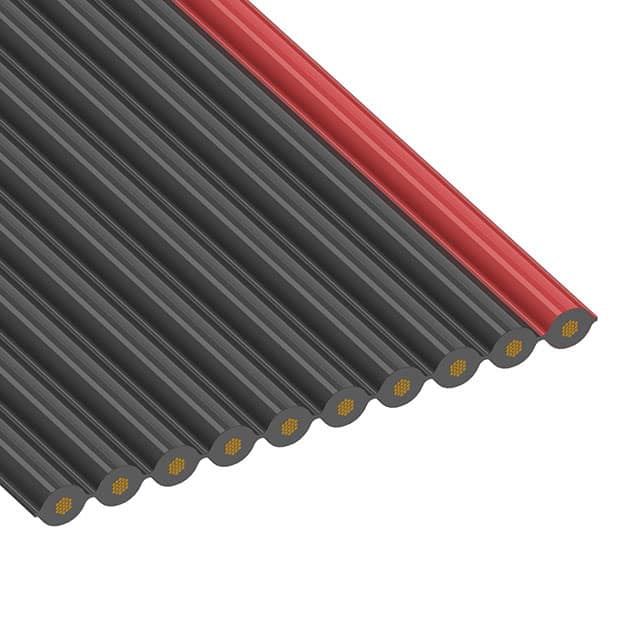 3319/10 100 CBL RIBN 10COND 0.05 BLACK 100'