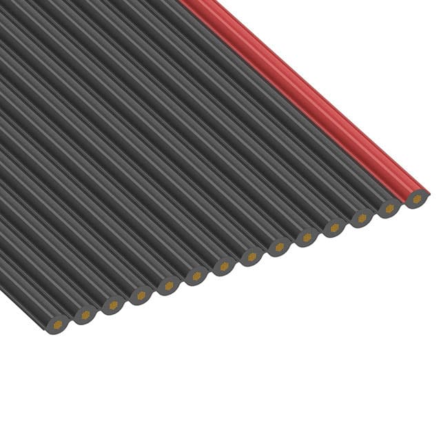 3319/14 100 CBL RIBN 14COND 0.05 BLACK 100'