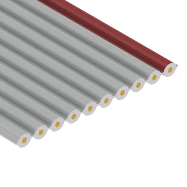3801/10SF 300 CBL RIBN 10COND 0.05 GRAY 300'