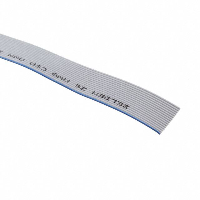 9L26016 008H100 CBL RIBN 16COND 0.05 GRAY 100'