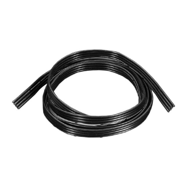 3892 CBL RIBN 4COND BLACK 3.28'