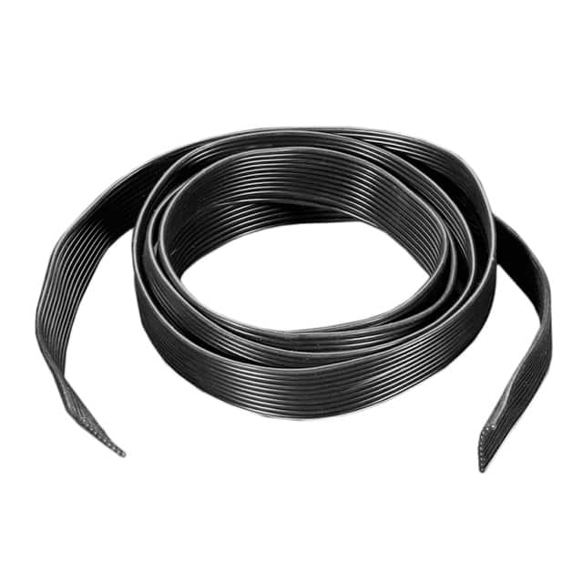 3890 CBL RIBN 10COND BLACK 3.28'