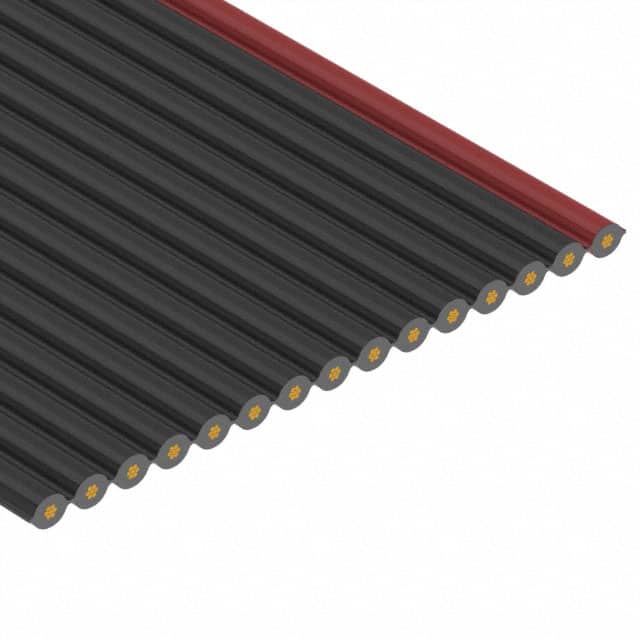 3365A/16 300 CBL RIBN 16COND 0.05 BLACK 300'