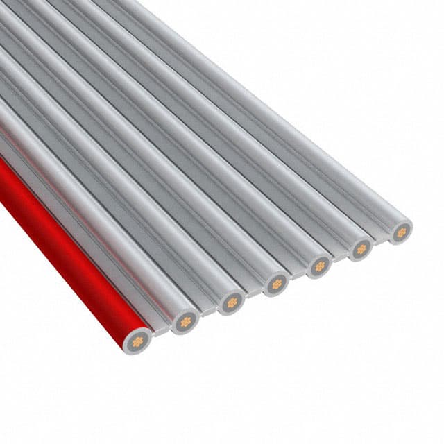 8125/07 100 CBL RIBN 7COND 0.1 GRAY 100'