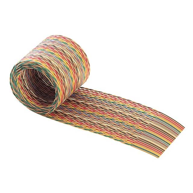 09180107006 CBL RIBN 10COND TWIST-PAIR 100'
