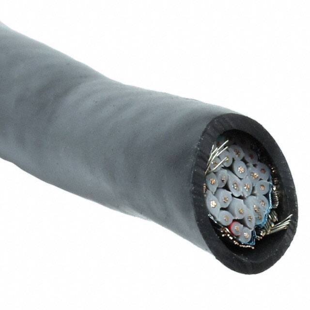 09180257007 CBL RIBN 25COND 0.05 BLACK 100'