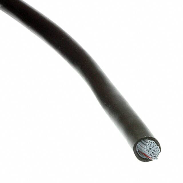 3759/25 100SF CBL RIBN 25COND 0.05 BLACK 100'