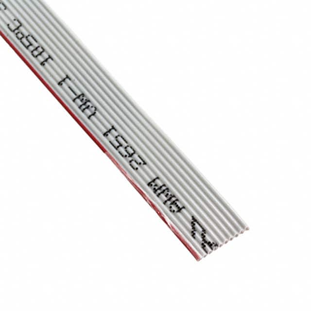 63901015621 CBL RIBN 10COND 0.039 GRAY 100'