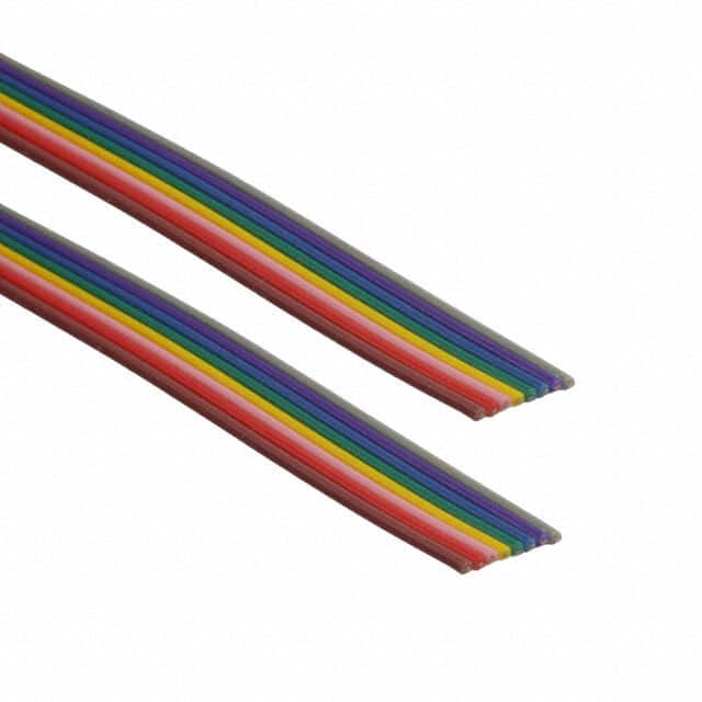 AWG28-08/F-1/300 CBL RIBN 8COND 0.039 MULT 300'