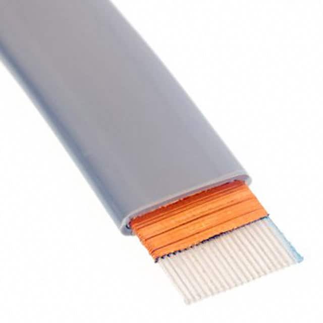 90101/50 100 CBL RIBN 50COND 0.025 GRAY 100'