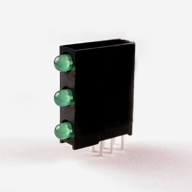 WP934SA/3GD LED IND 3MM TRI-LVL RA GRN DIFF