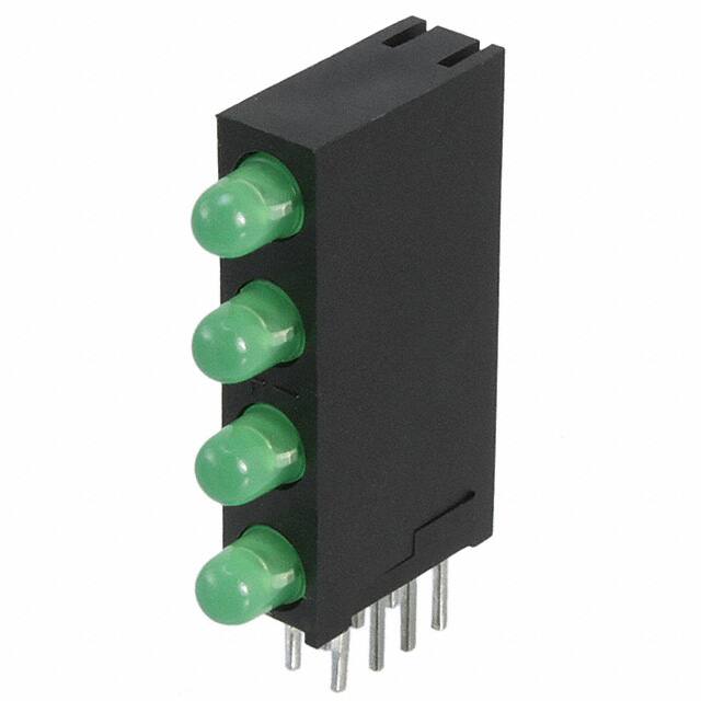 WP934SB/4GD LED 3MM QUAD 565NM GRN GRN DIFF