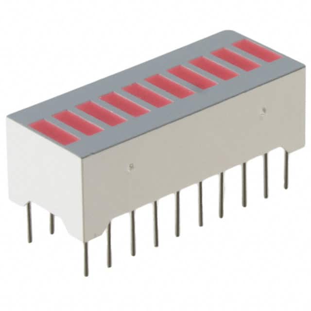 MV57164 LED BARGRAPH 10-SEG HI EFF RED