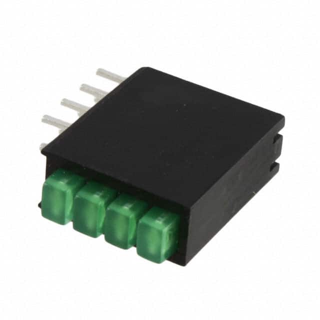WP914CK/4GDT LED IND 2X3MM QUAD RA GRN DIFF