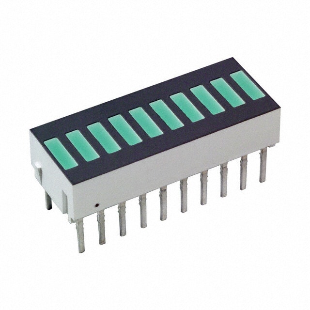 HDSP-4850 LED BAR GRAPH 10SEG GREEN