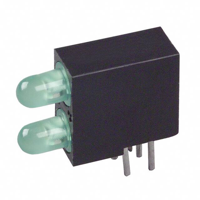 SSF-LXH2103GGD-5V/4 LED 3MM 5V 2-HIGH GRN/GRN PC MNT
