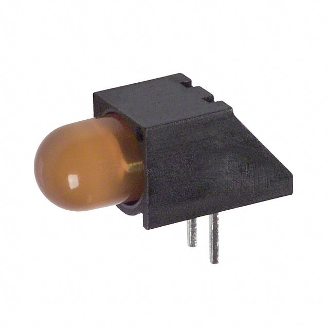 5500807 LED 5MM 5V RT ANGLE YELLOW PCMNT