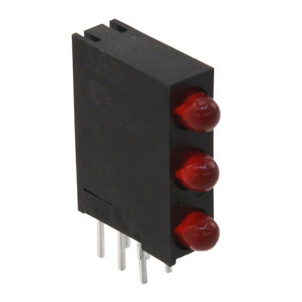 WP934SA/3ID LED IND 3MM TRI-LVL RED DIFF