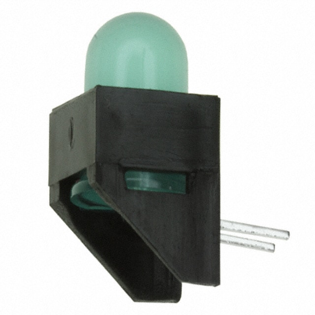 HLMP-4740-A00B2 LED 5MM GAP GRN RT ANGLE HOUSING