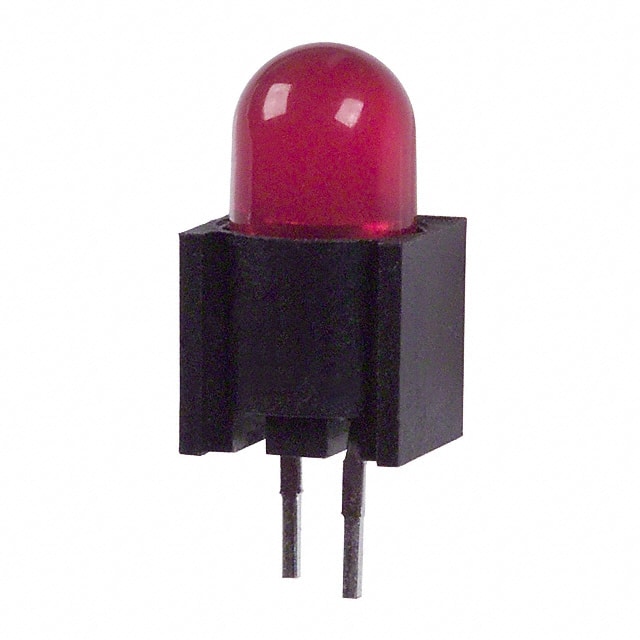 5505104 LED 5MM VERT SUP DIFF RED PCMNT