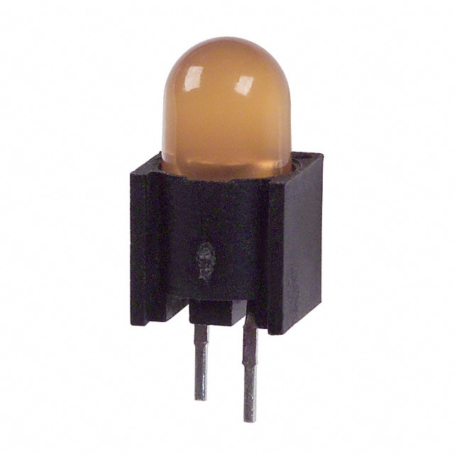 5500804 LED 5MM 5V VERTICAL YELLOW PCMNT