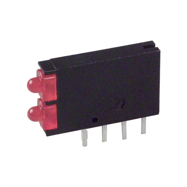 5710111F LED 2MM BI-LEVEL RED/RED DIFF