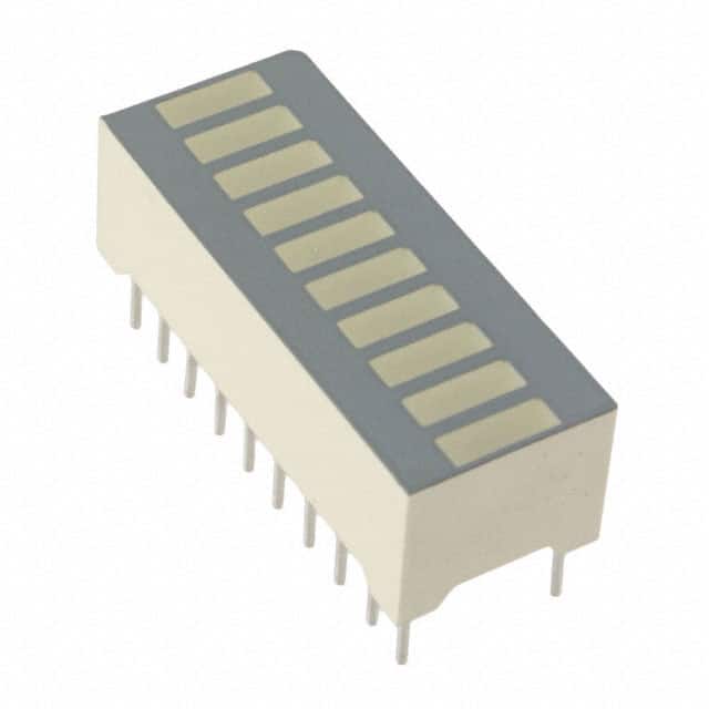 DC10YWA LED BAR GRAPH 10SEG 590NM YLW