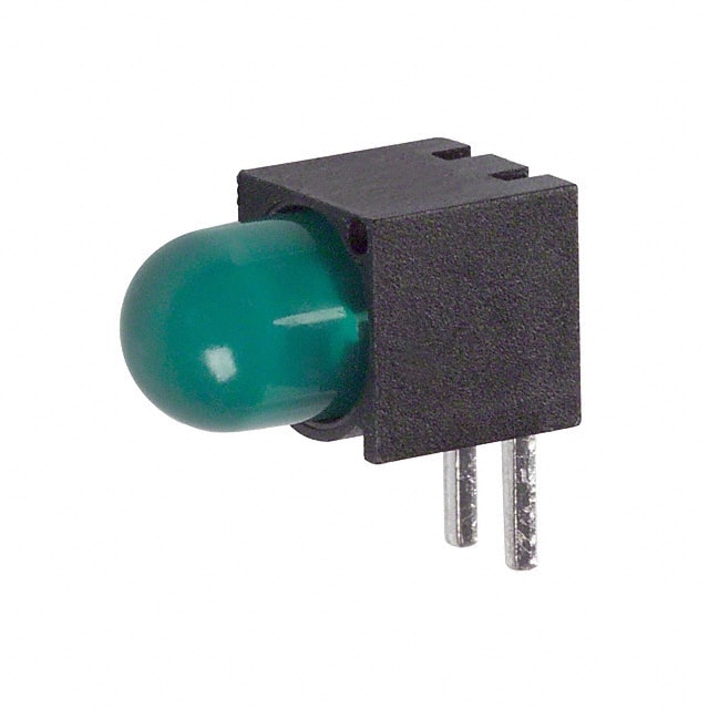 5500705F LED 5MM 5V RT ANGLE GREEN PC MNT