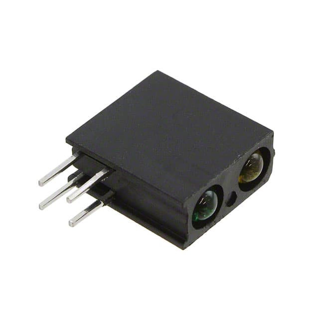 5532232100F LED CBI 3MM BI-LVL YLW/GRN TINT