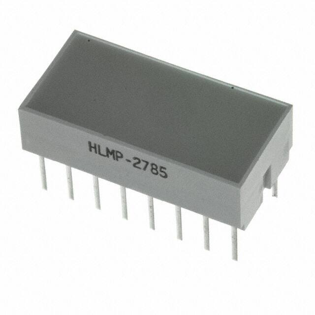 HLMP-2785-EF000 LED LT BAR 8.89X19.05MM SGL YLW