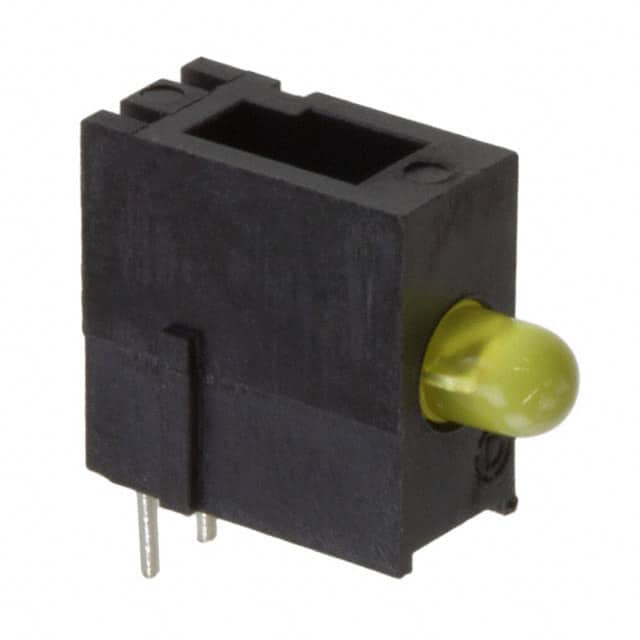 5510301F LED CBI 3MM DIN YLW DIFF RA SGL