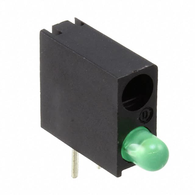 5530202200F LED CBI 3MM BI-LVL BLANK/GREEN