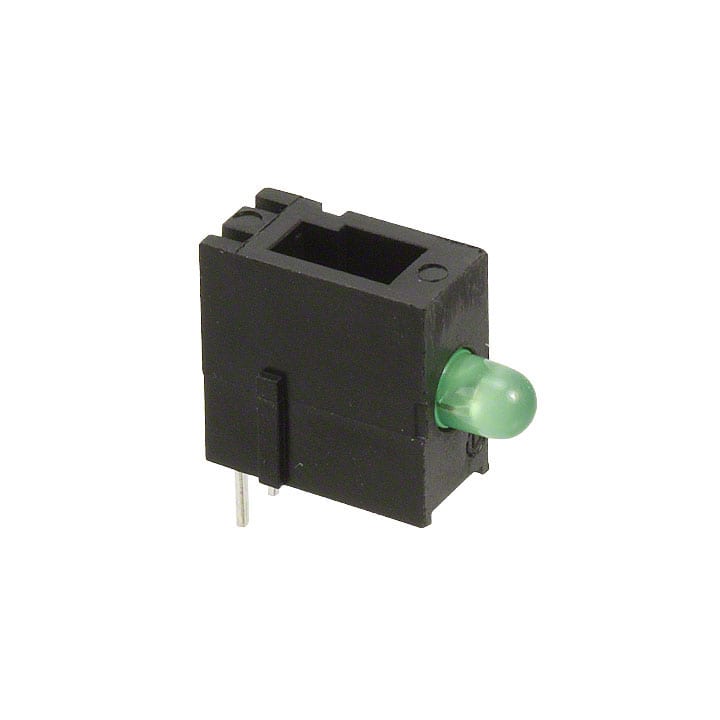 5511301F LED CBI 3MM DIN GRN DIFF SGL RA