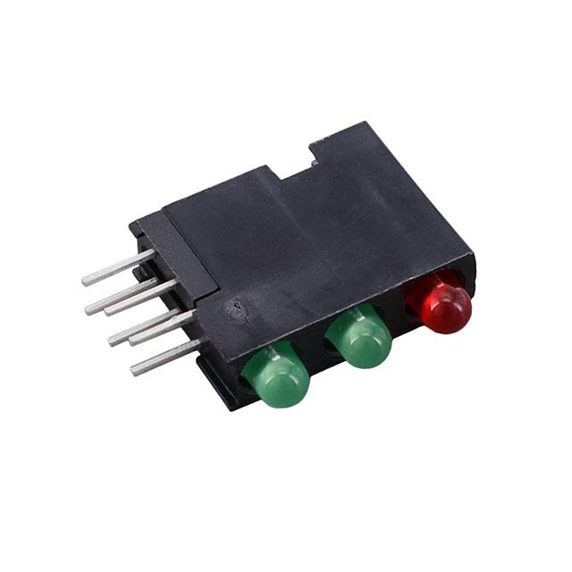 5640200122F LED CBI 3MM 3X1 RED/GRN/GRN