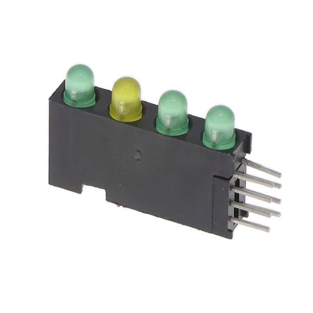 5680102322F LED 3MM QUAD LEVEL G,Y,G,G